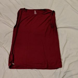 Senita Athletics Red Workout Top